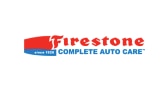 Logotipo completo de Firestone para el cuidado del automóvil